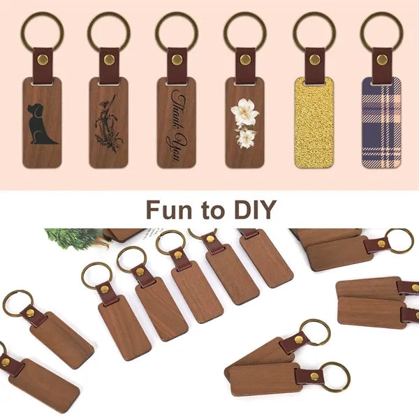 Black Walnut Keychain
