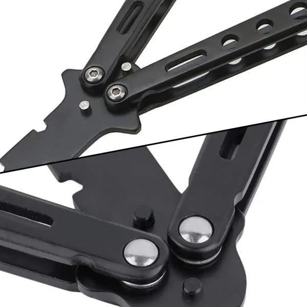 Butterfly Knife Shape Bottle Opener