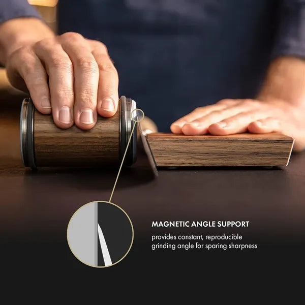 Wooden Rolling Knife Sharpener