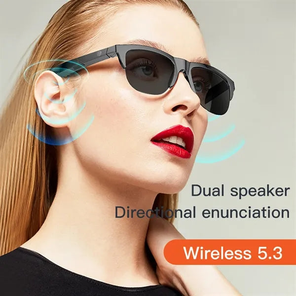 Bluetooth Smart Anti-UV Glasses with Open Speaker