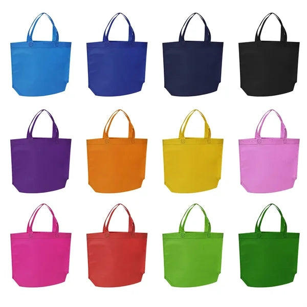 13"x10"x4" Non Woven Shopping Tote Bag