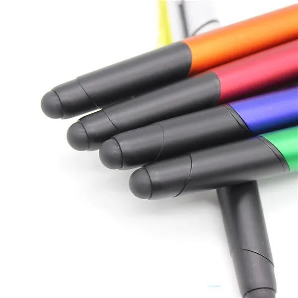 Double sided Highlighter & Ballpoint pens with memo sticker