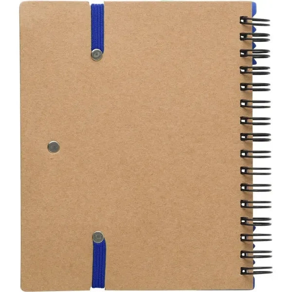 Spiral Notebook With Sticky Pen And Ruler