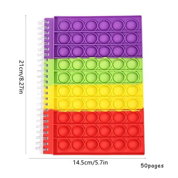 Pop Bubble Cover Notebook