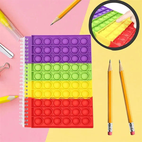 Pop Bubble Cover Notebook