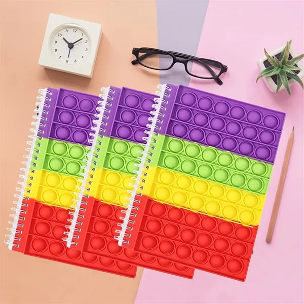 Pop Bubble Cover Notebook