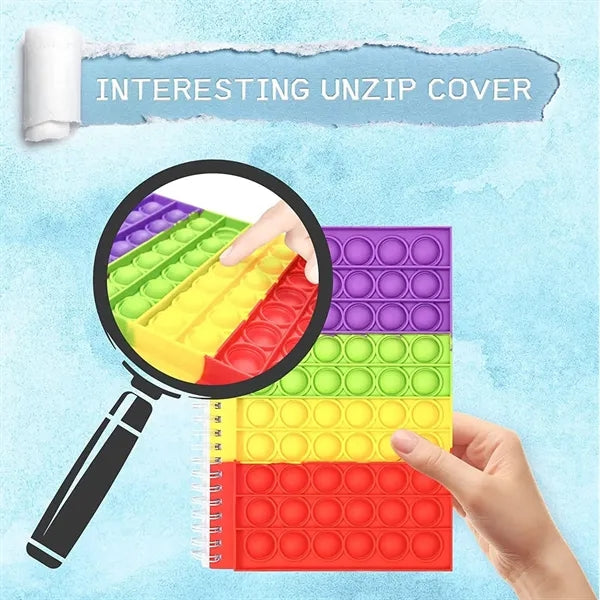 Pop Bubble Cover Notebook