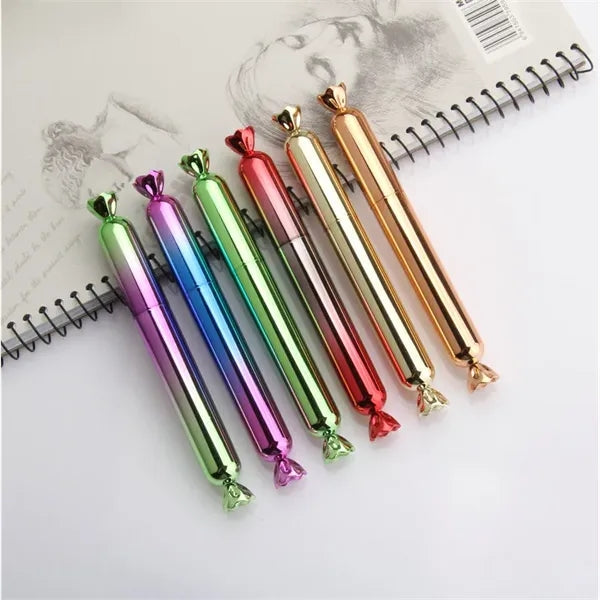 Colored candy shaped ballpoint pen