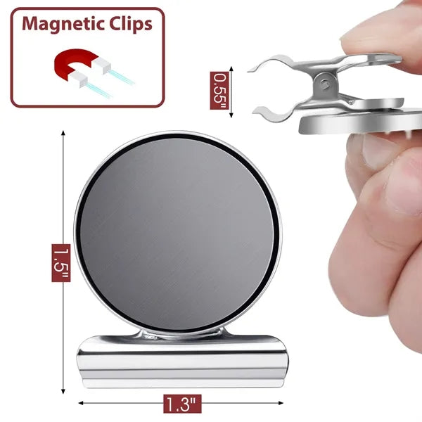 Magnetic Clips for Photo Displays