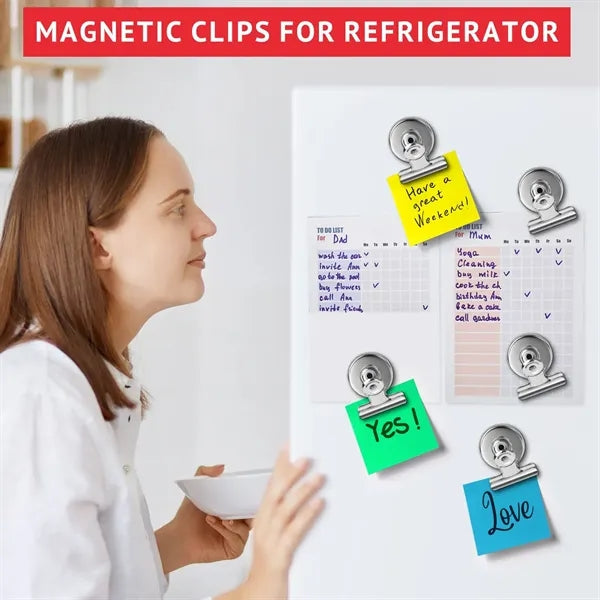 Magnetic Clips for Photo Displays