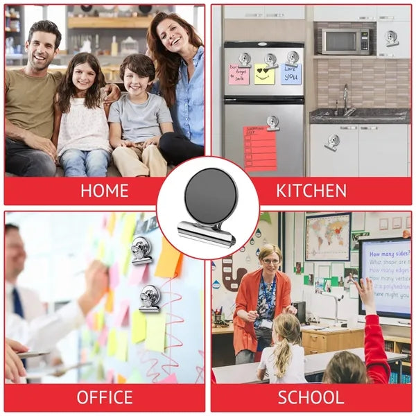 Magnetic Clips for Photo Displays