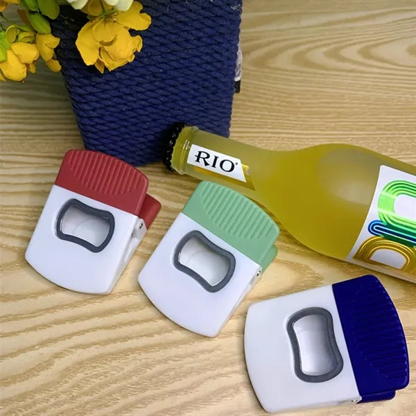 2 in 1 Magnetic Sealing Clip Bottle Opener