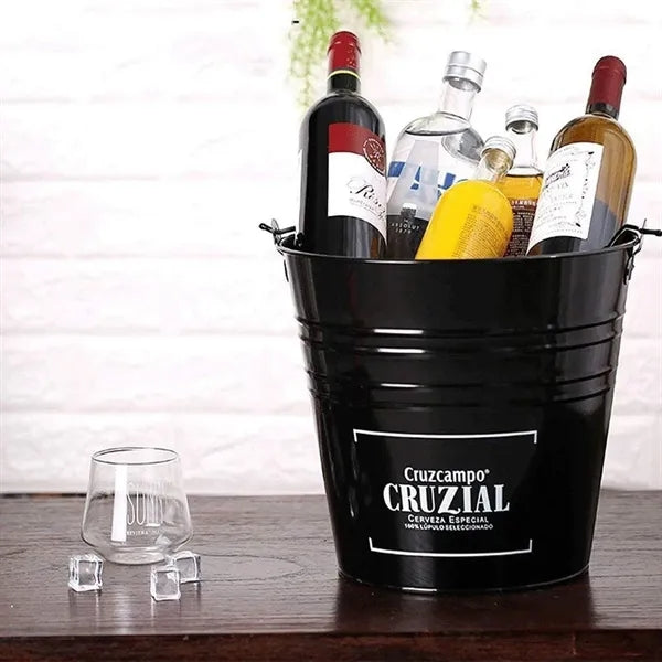 Large Champagne Bucket for Parties with Handles