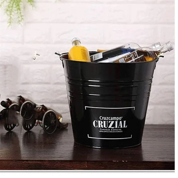 Large Champagne Bucket for Parties with Handles
