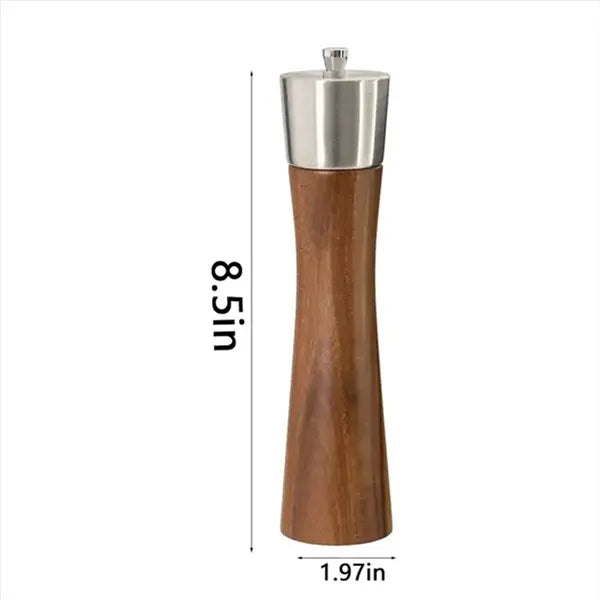 8" Wooden Seasoning Grinder