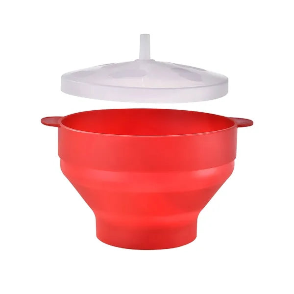 Collapsible Microwave Popcorn Bowl