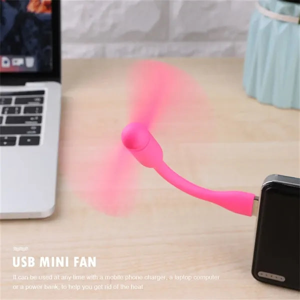 Usb Portable Custom Mini Charging Bank Small Fan