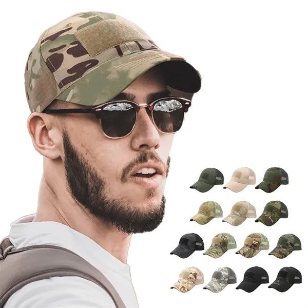 Tactical Plain Outdoor Camping Baseball Cap