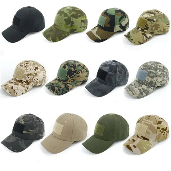 Tactical Plain Outdoor Camping Baseball Cap