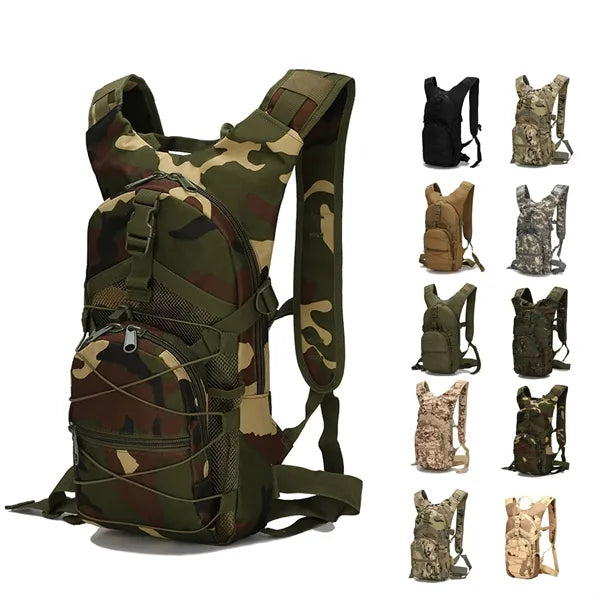 Tactical Hydration Pack Outdoor Hiking Cycling Hydro Bag