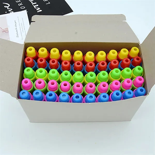 School Teaching Natural Chalk Case Box Clip Holder