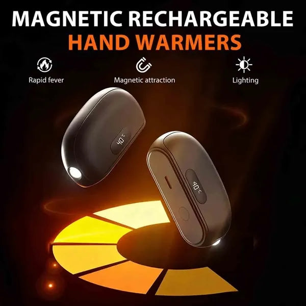 Electric Hand Warmers with Flashlights