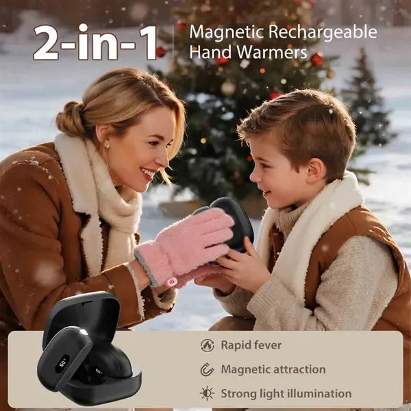 Electric Hand Warmers with Flashlights