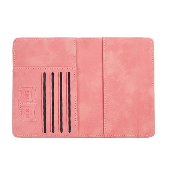 PU Leather Passport Bag