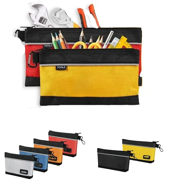 Tool Pouches With Zipper Oxford Waterproof Utility Bag