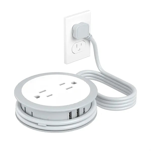 Smart Round USB Power Outlet