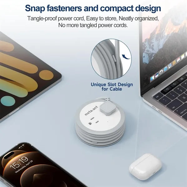 Smart Round USB Power Outlet