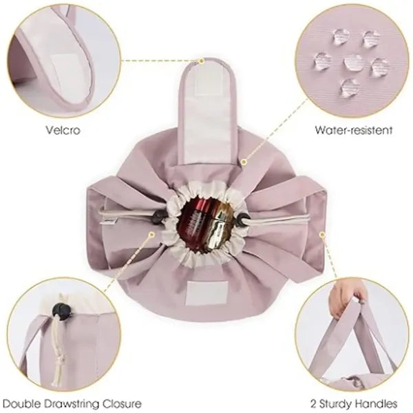 Capacity Travel Makeup Bag