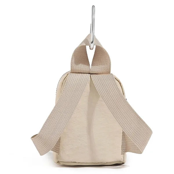 Mini Backpack Coin Purse with Zipper