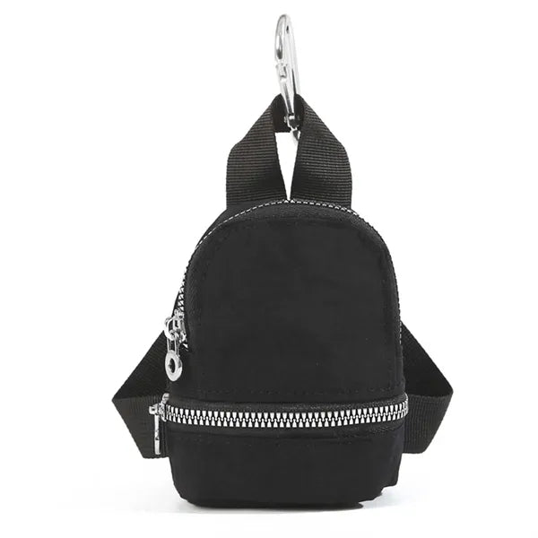 Mini Backpack Coin Purse with Zipper