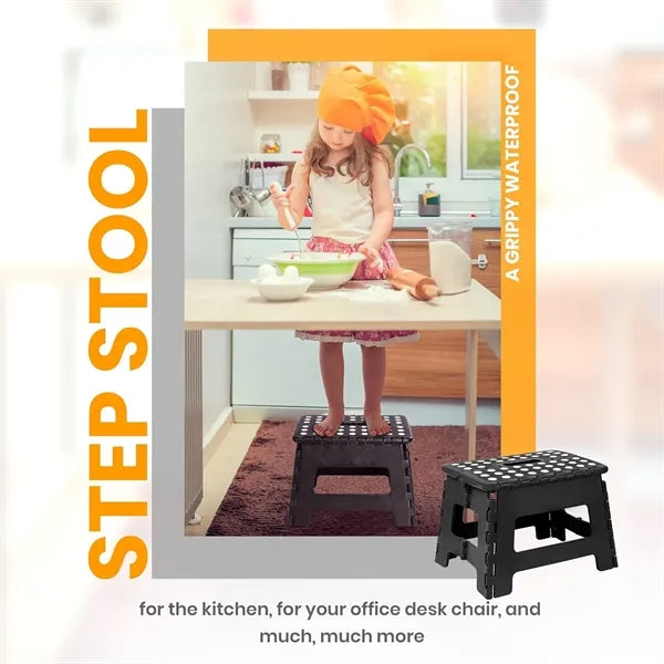 Non-Slip Folding Stools with Portable Handle