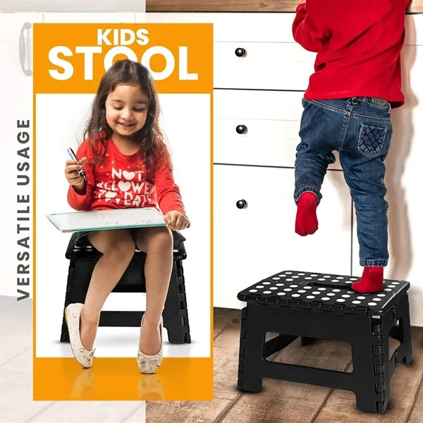 Non-Slip Folding Stools with Portable Handle