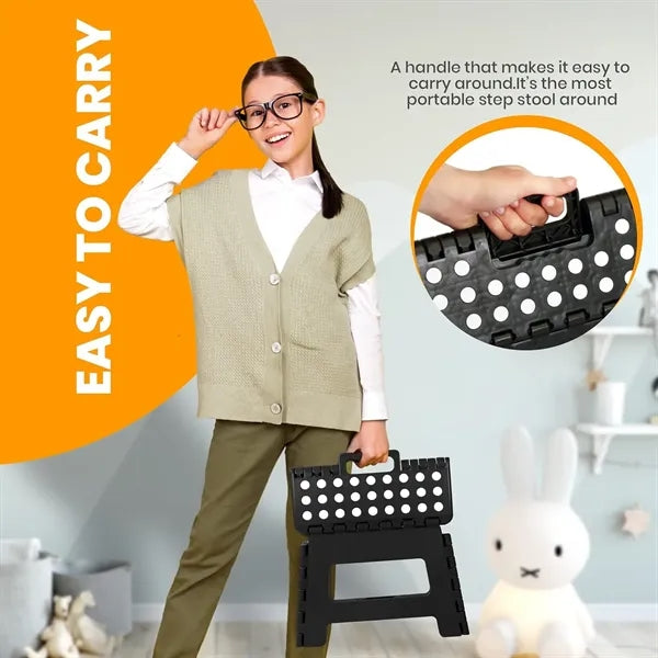 Non-Slip Folding Stools with Portable Handle