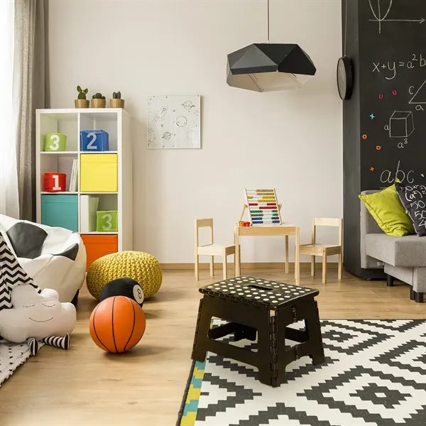 Non-Slip Folding Stools with Portable Handle