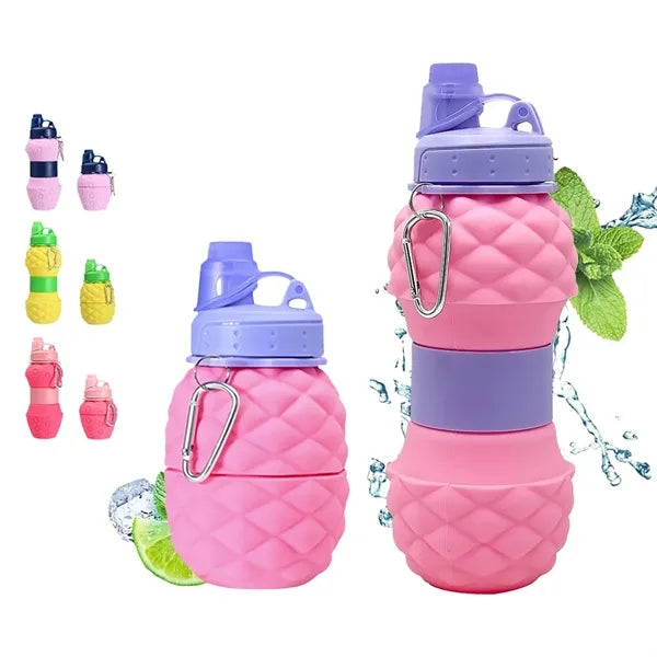 Fruit Collapsible Portable Foldable Travel Water Bottle