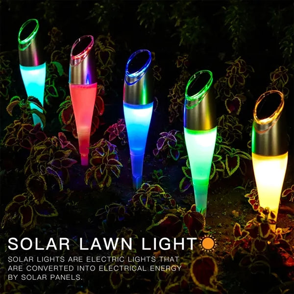 Outdoor Solar Garden Pathway Led Landscape Lights