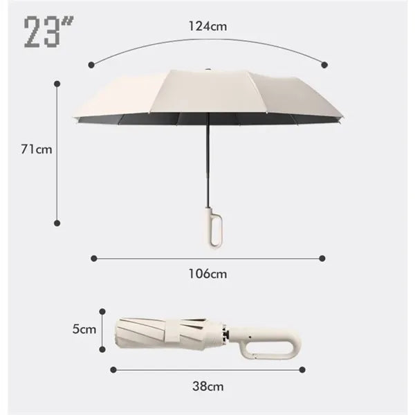 Ring Buckle Fully Automatic Umbrella