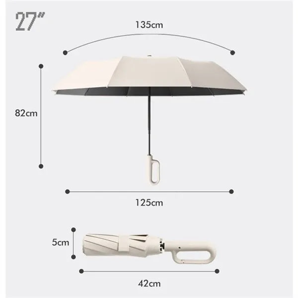 Ring Buckle Fully Automatic Umbrella