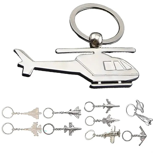 Aircraft Keychain A Durable Metal For Aviation Enthusiast