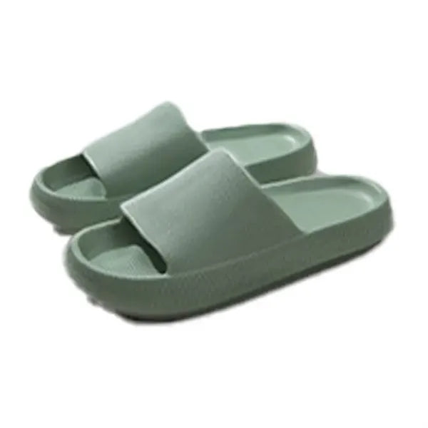 Platform Slippers Women Couples Bath Anti-Slip Home Wear