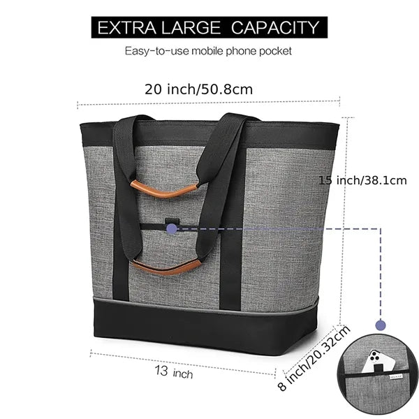 Insulated Lunch Cooler Bag Large Capacity