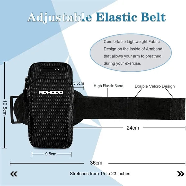 Phone Holder With Headphone Jack Mobile Bag