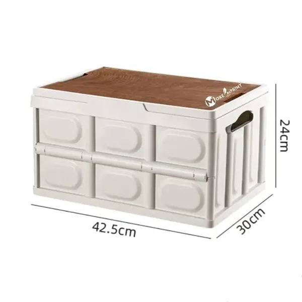Collapsible Storage Bin with Lid