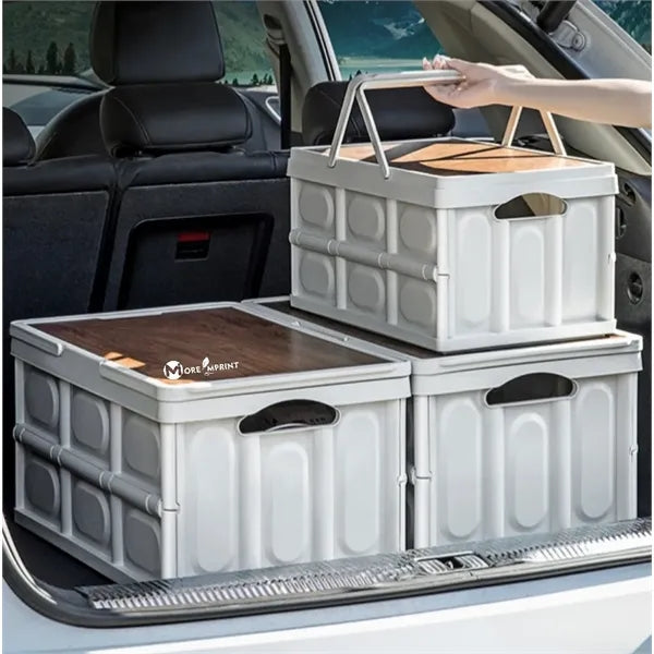 Collapsible Storage Bin with Lid