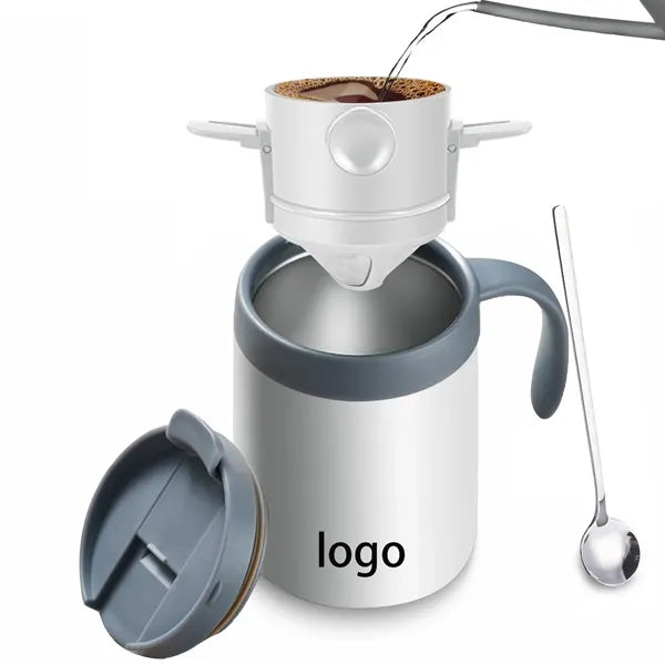 Outdoor Portable Pour-Over Coffee Set with Stainless Steel I