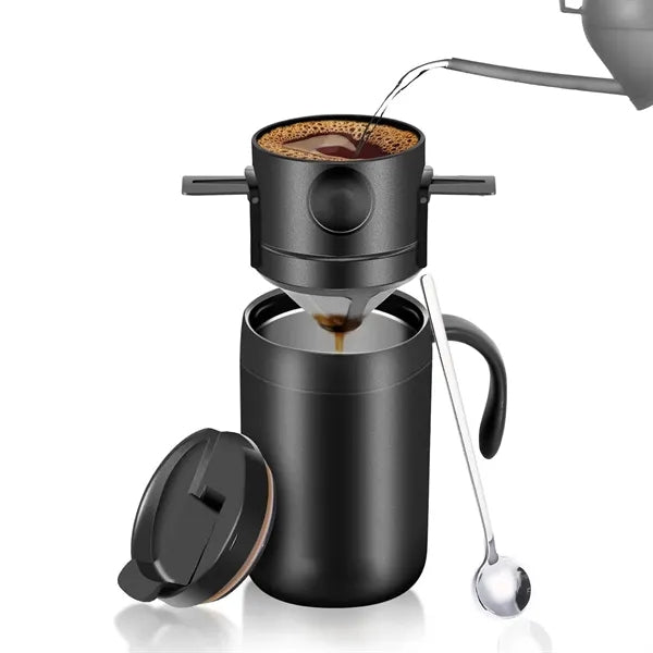 Outdoor Portable Pour-Over Coffee Set with Stainless Steel I